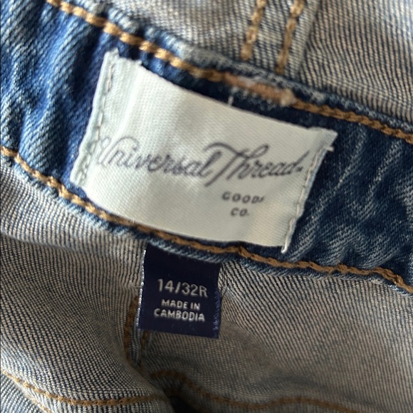 Universal Thread Blue Denim Overalls - Picture 2 of 2